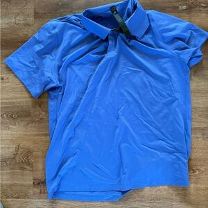 lululemon athletica Men's Electric Blue Performance Polo